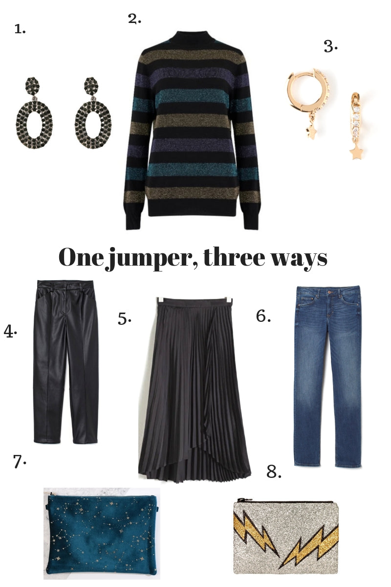 One jumper, three ways – Wardrobe 44