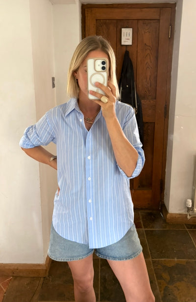Iris stripe shirt