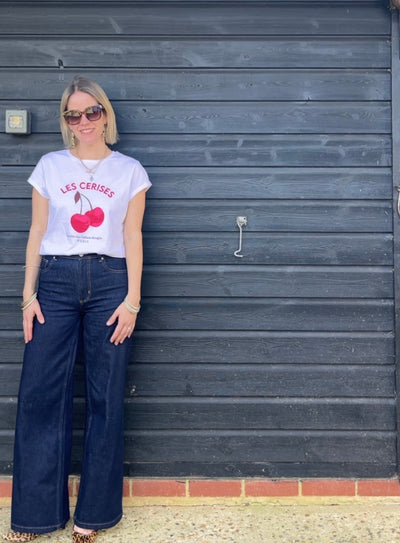 Les Cerises organic cotton tee