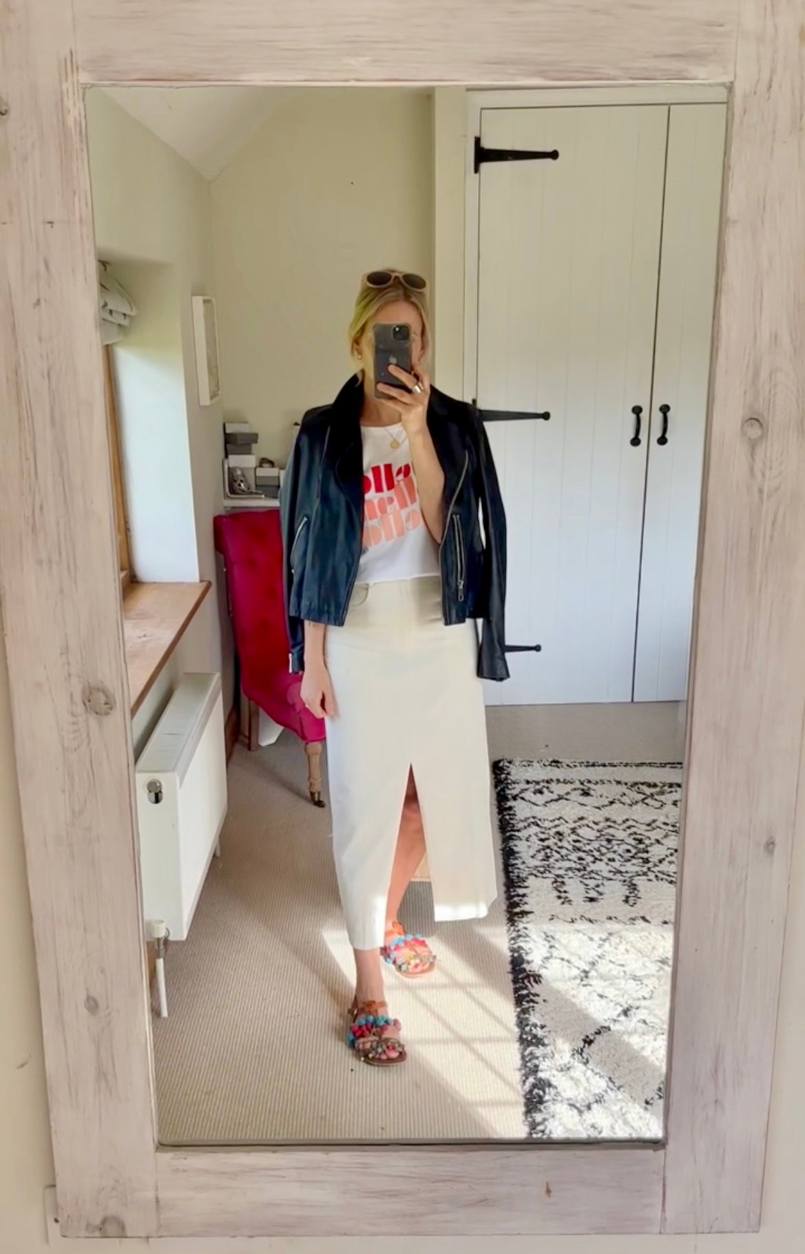 Hello, Hello, Hello white tee