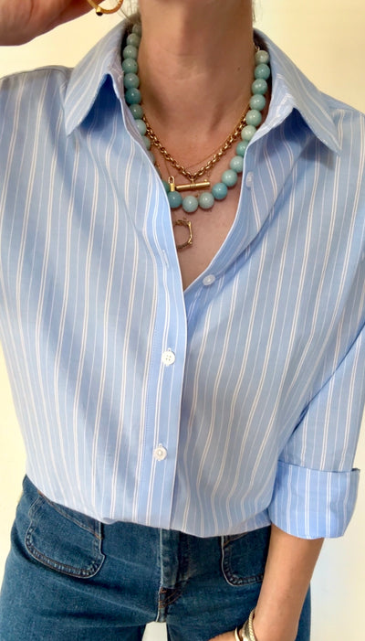 Iris stripe shirt