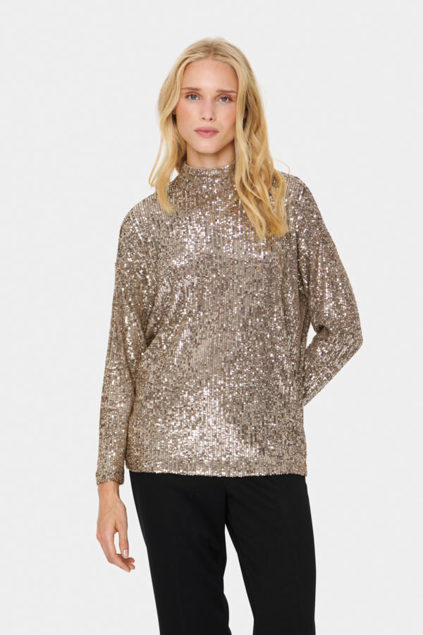 Reyana sequin top
