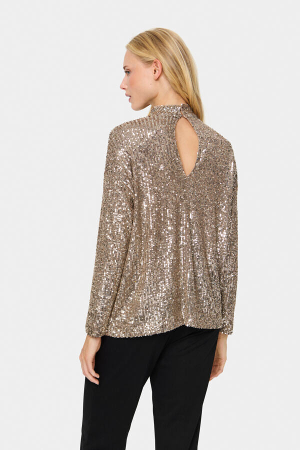 Reyana sequin top