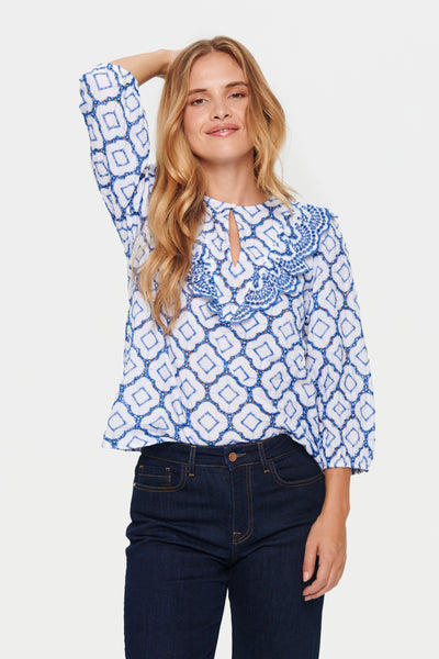 Ceze cotton blouse