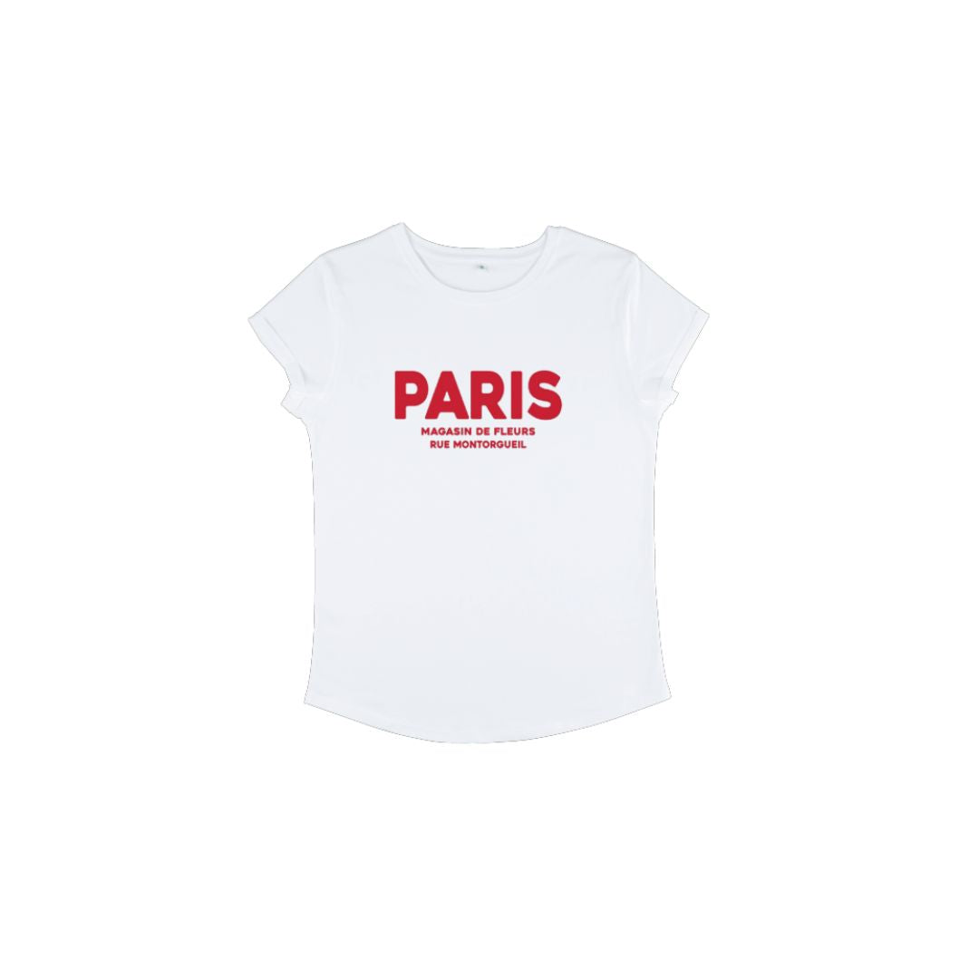 Paris organic cotton tee