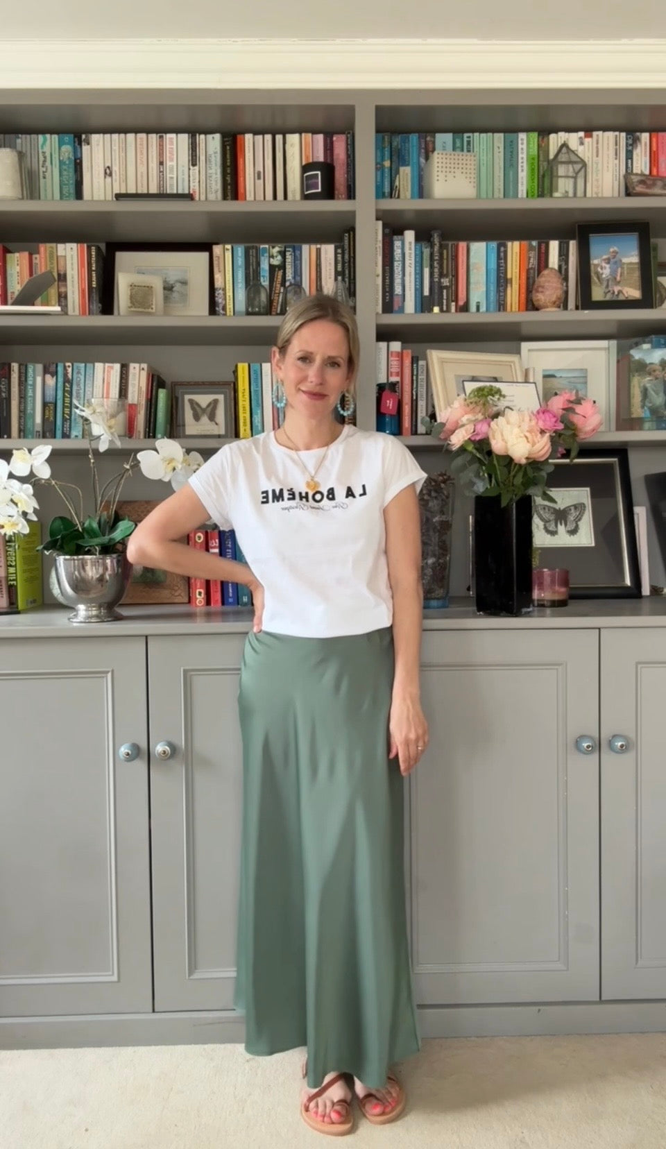 La Bohème organic cotton tee