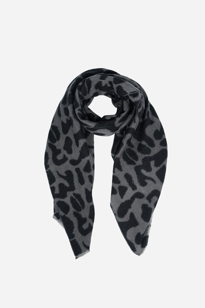 Animal print scarf