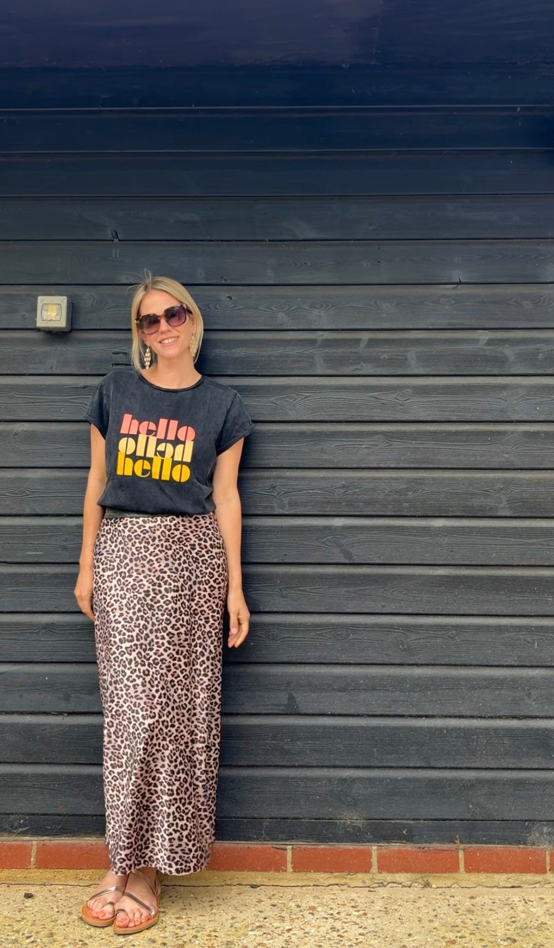 新品‼︎ Spick and Span オブラダLEOPARDPRNTSKIRT OBLADA / オブラダ LEOPARD PRNT SKIRT（ロング・マキシ丈