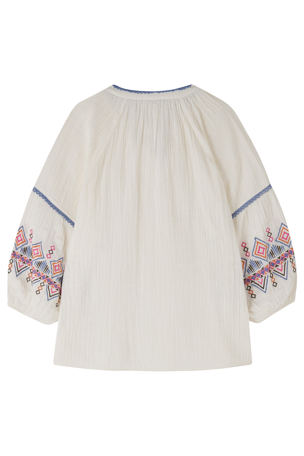 SAMPLE Anna embroidered top