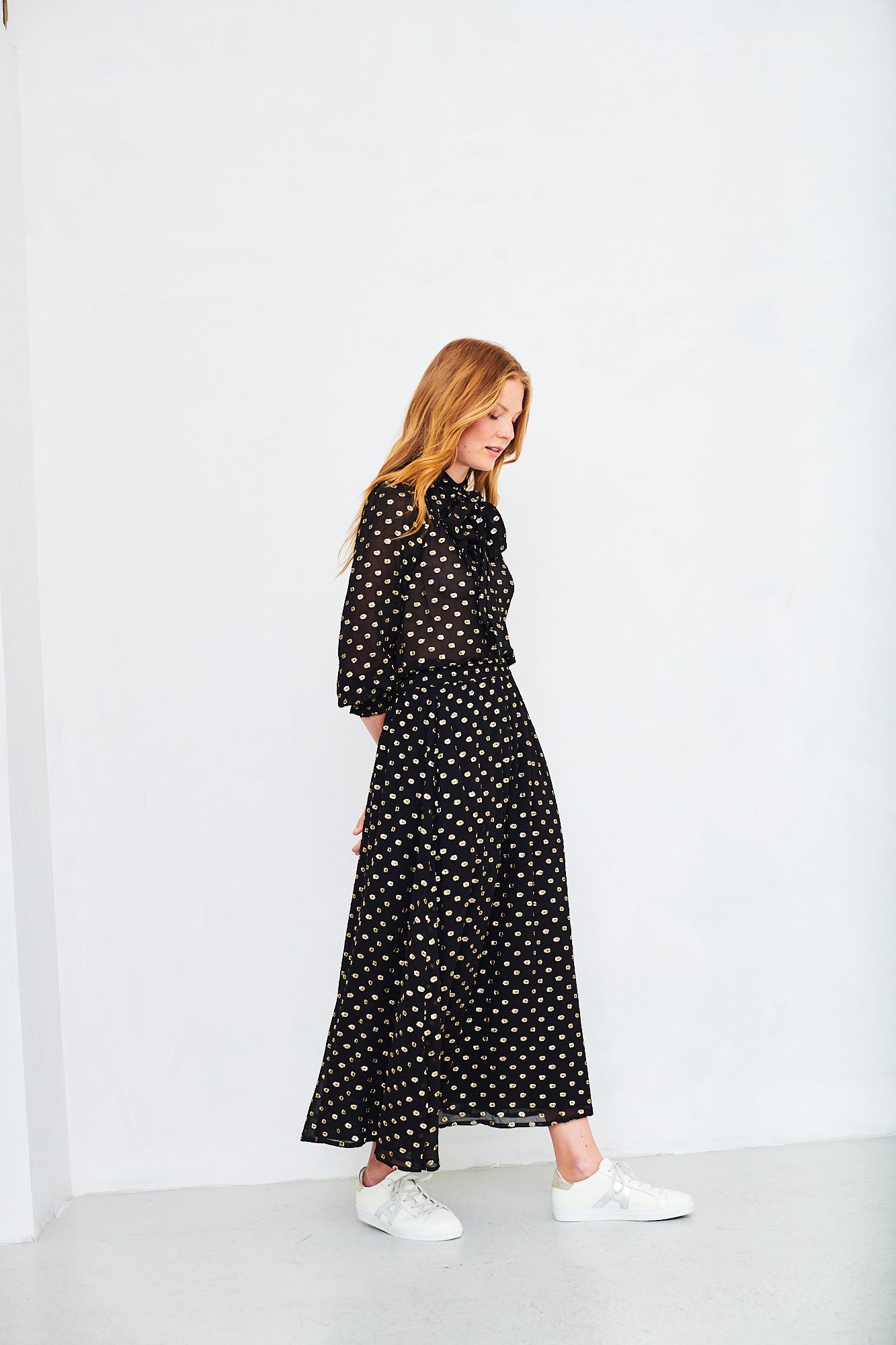 Talitha gold spot skirt