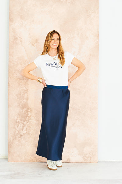 New York organic cotton tee