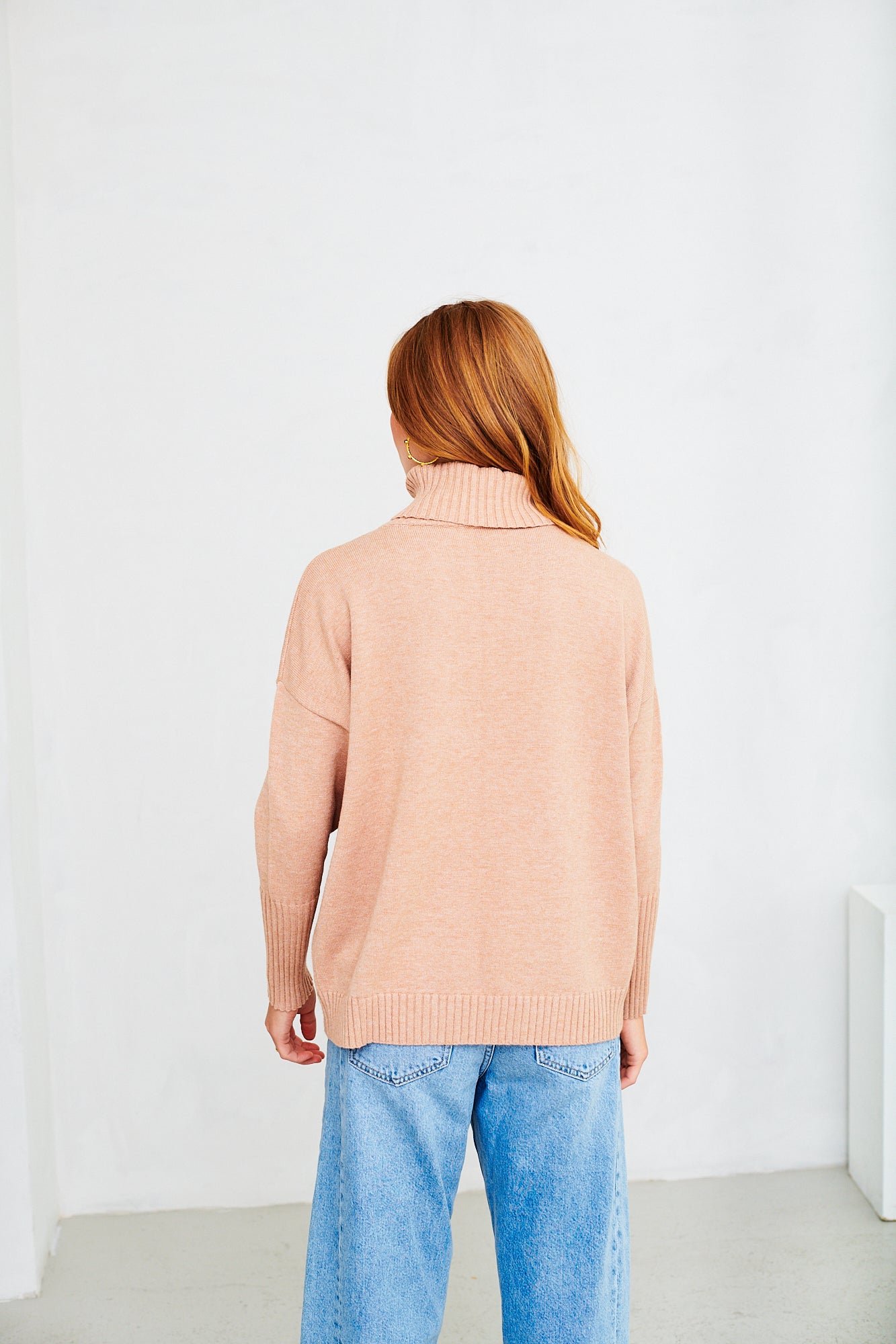 Eva rollneck in camel
