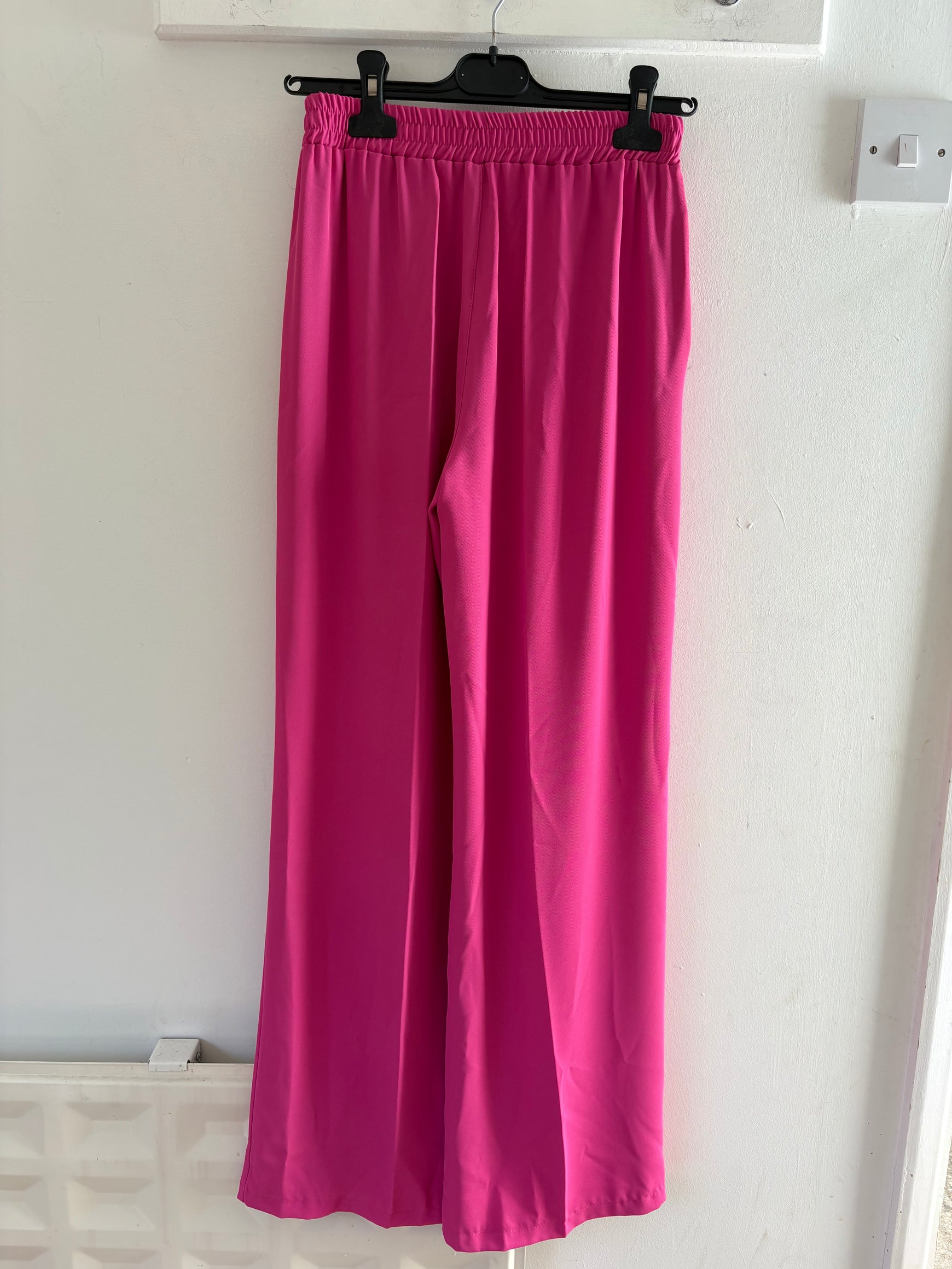 Hera wide leg trousers in pink
