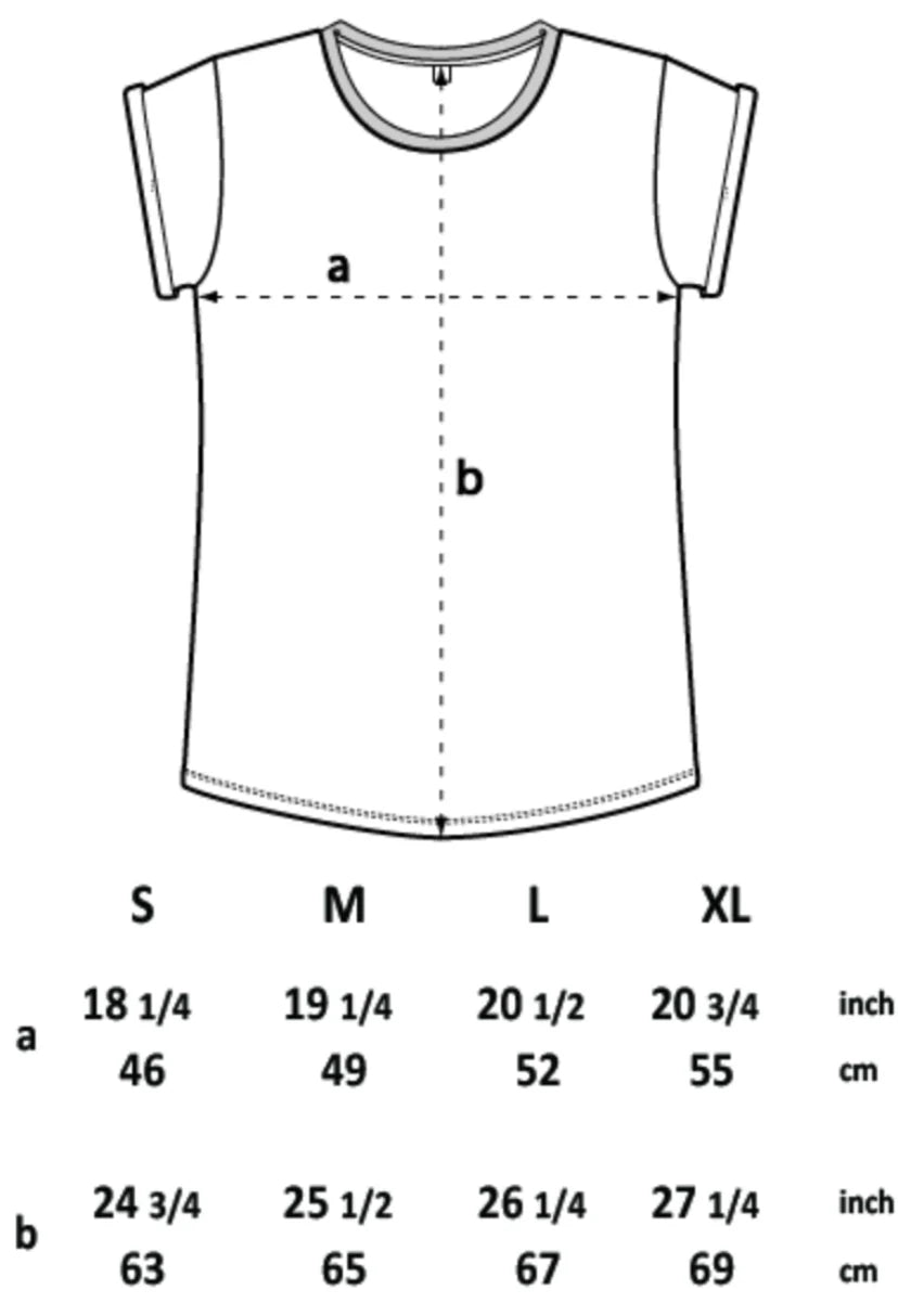 Freya organic cotton t-shirt in heather grey