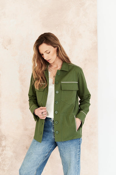 Claudia Embroidered Jacket