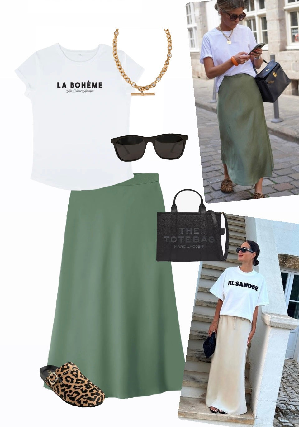 La Bohème organic cotton tee