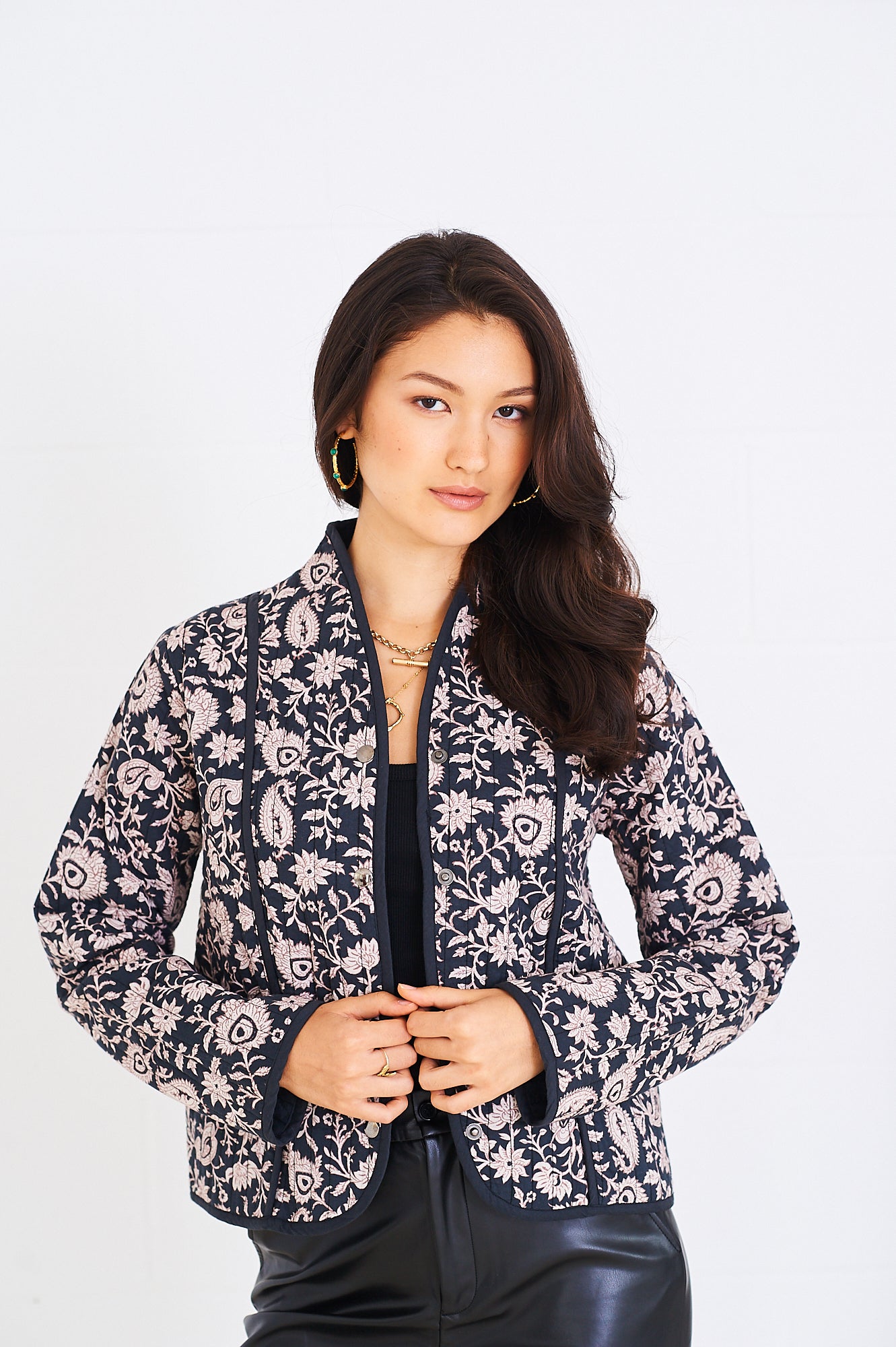 Helena reversible quilted jacket
