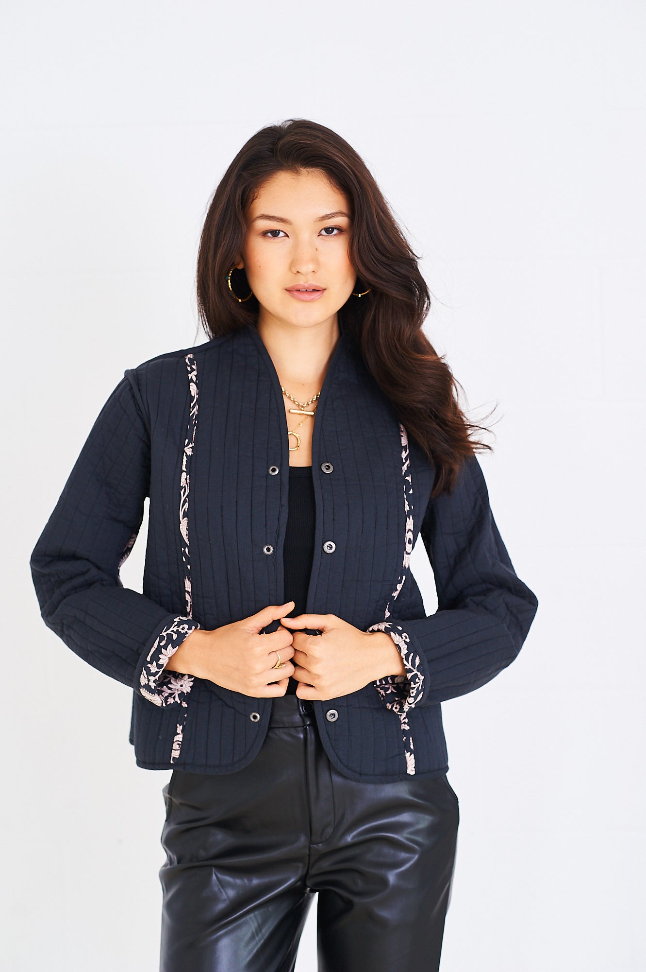 Helena reversible quilted jacket