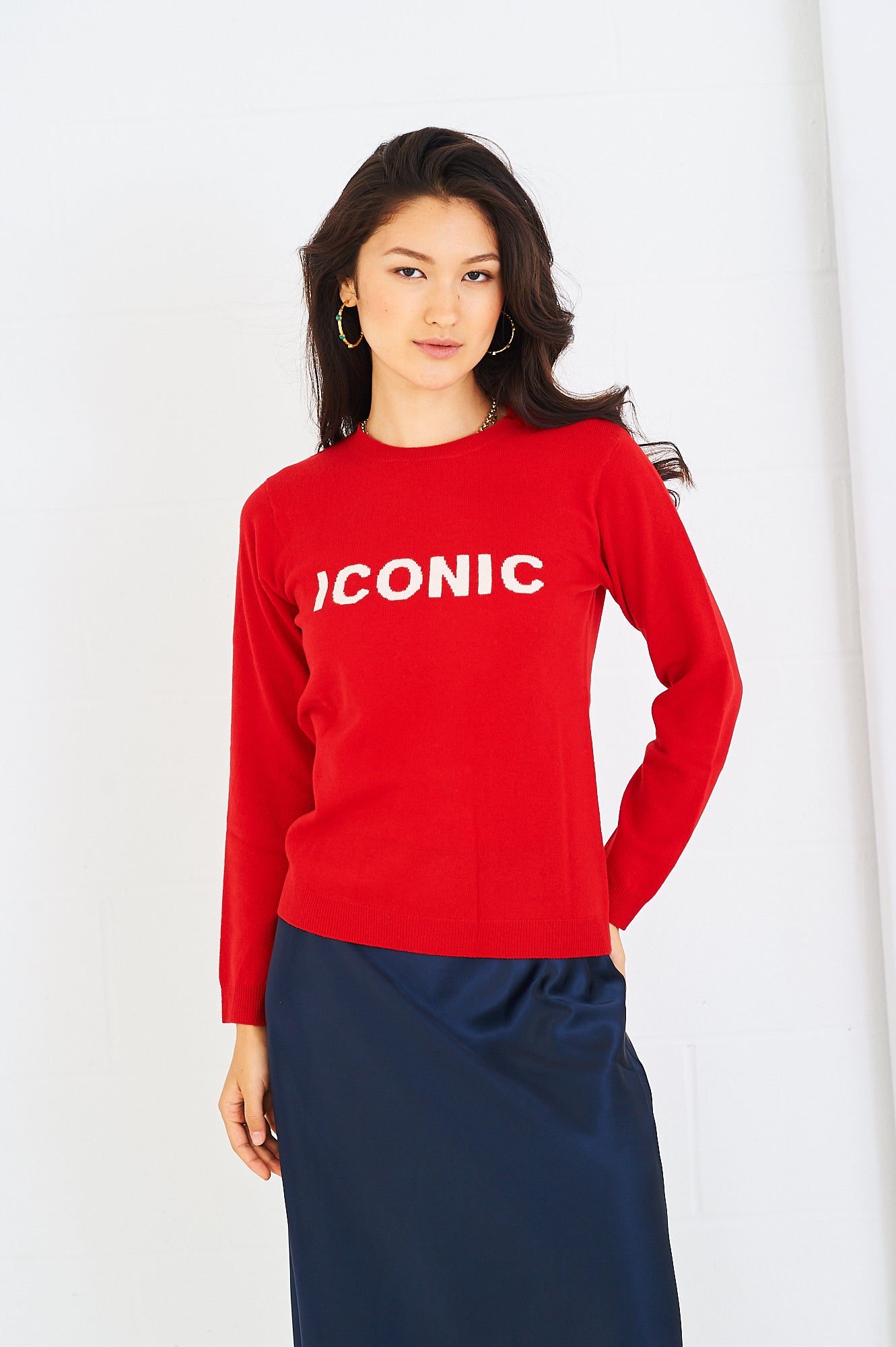 Iconic merino jumper
