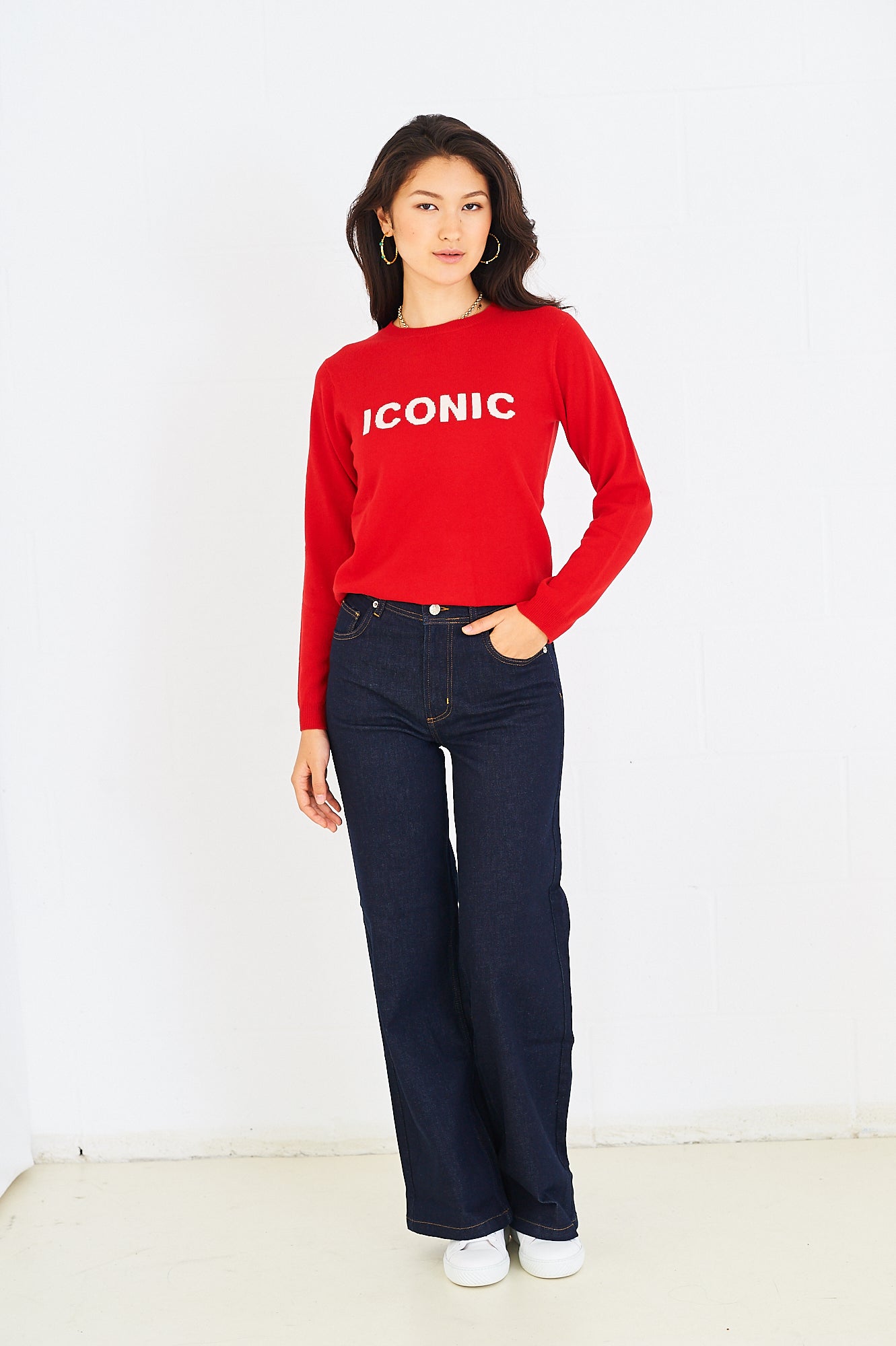 Iconic merino jumper