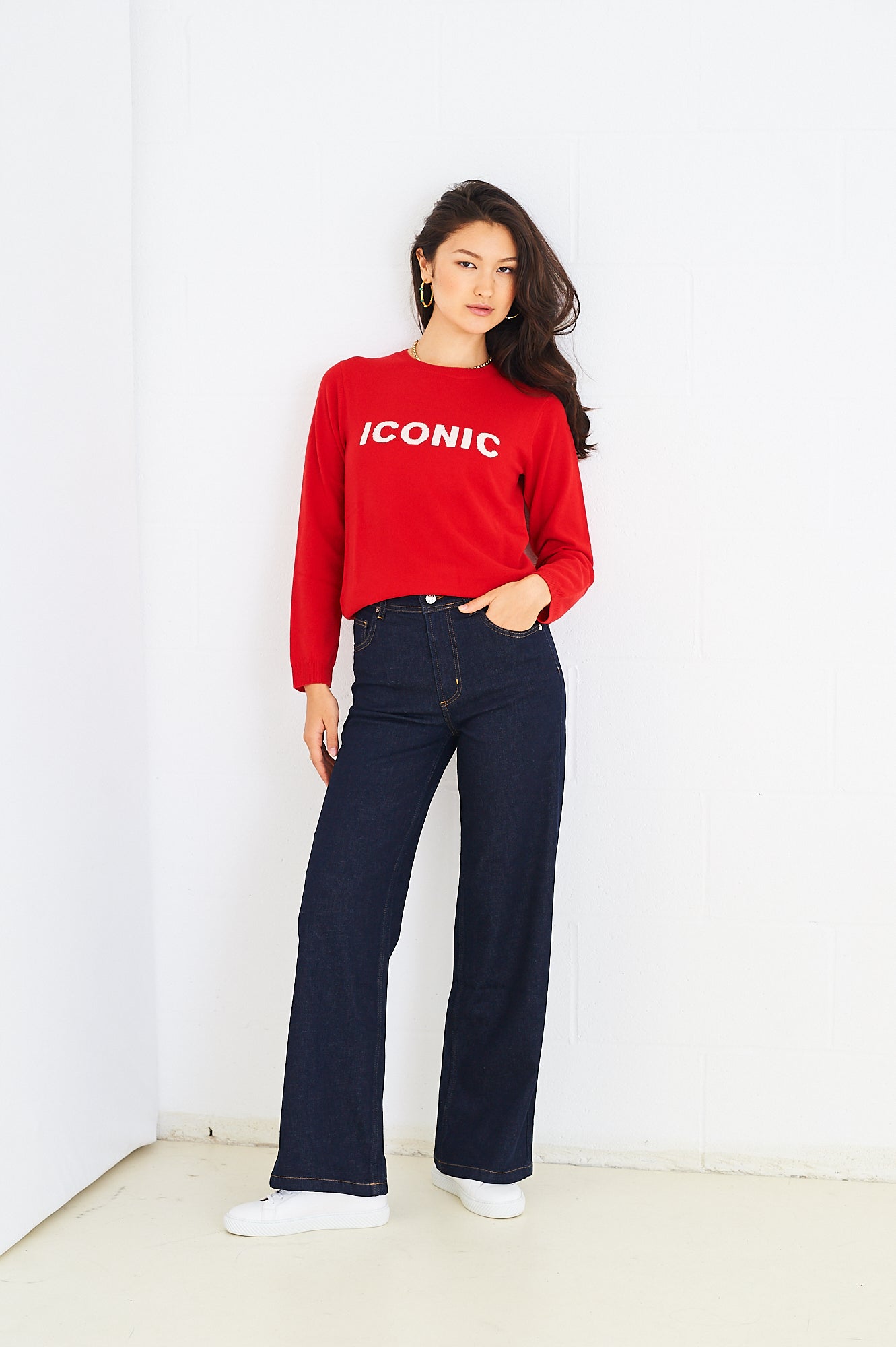 Iconic merino jumper