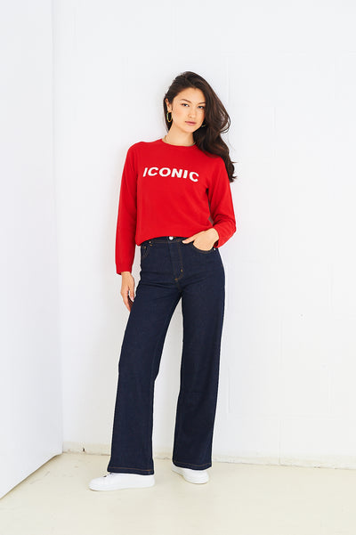 Iconic merino jumper