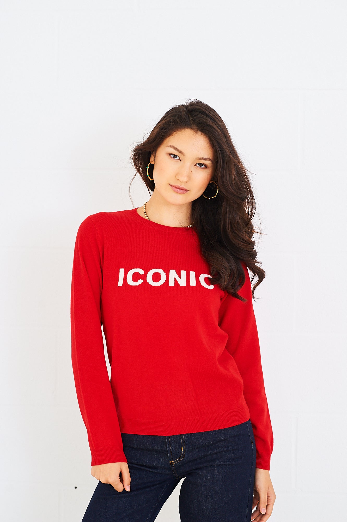 Iconic merino jumper
