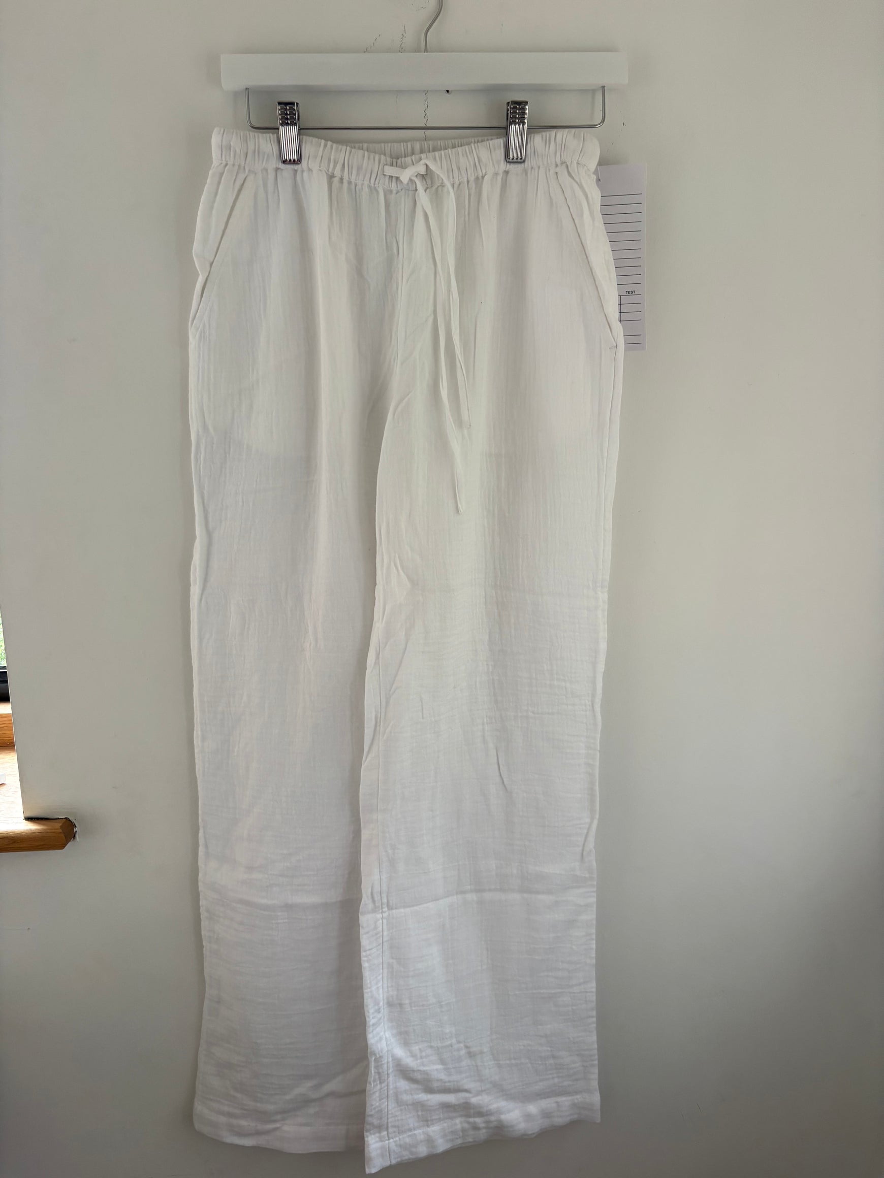 100% cotton trousers size 10