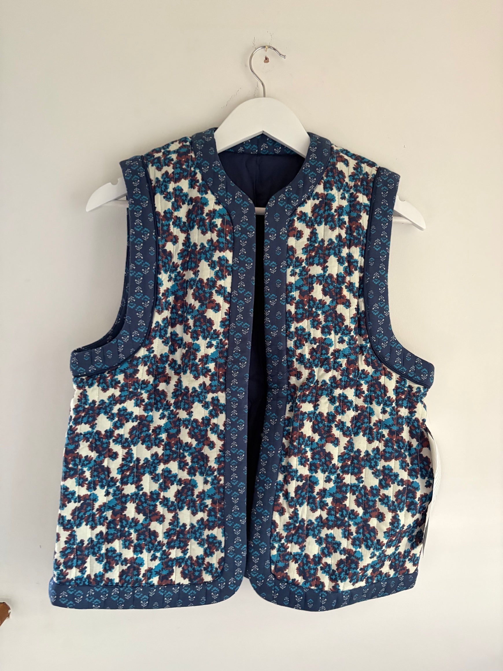 Sample quilted waistcoat size 10