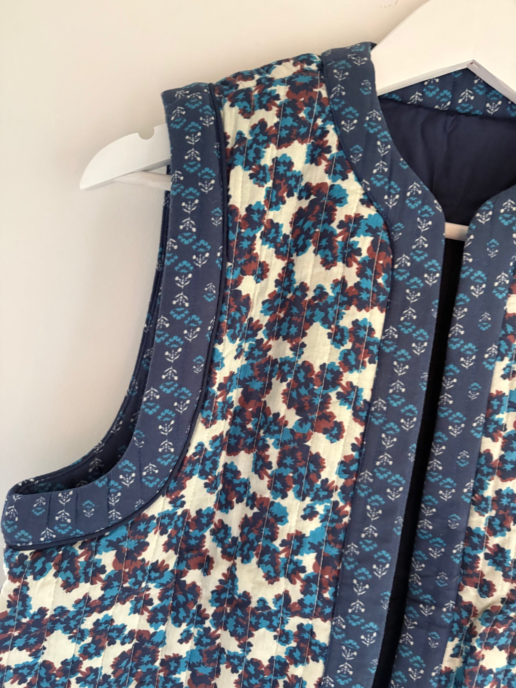 Sample quilted waistcoat size 10