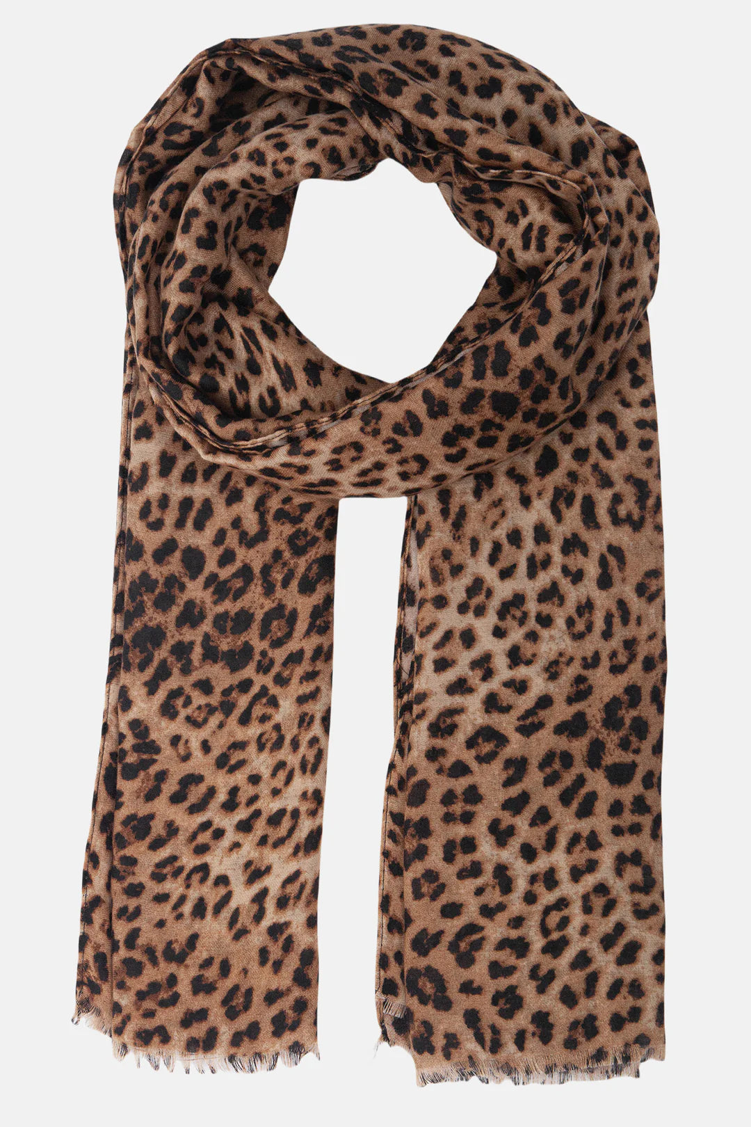 Leopard print scarf