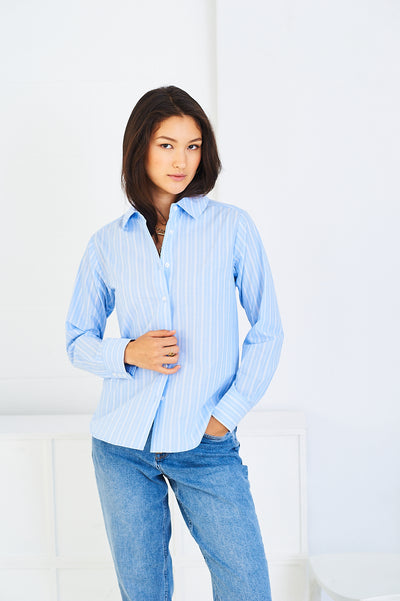 Iris stripe shirt