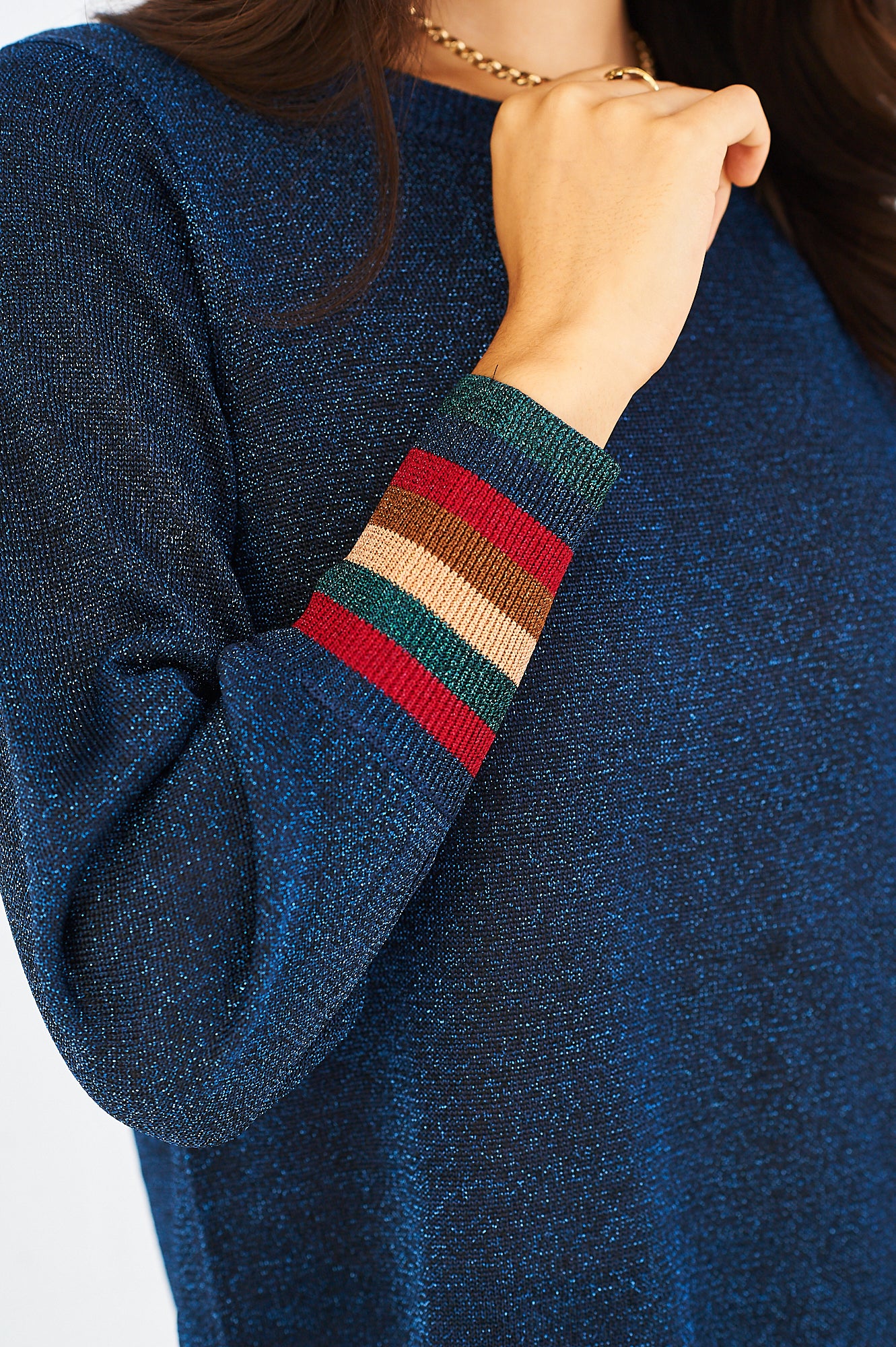 Isabella top in navy