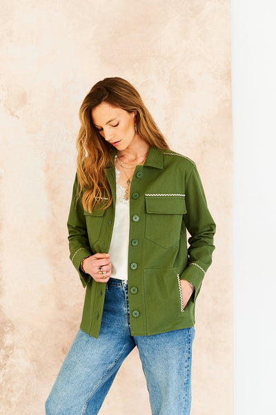 Claudia Embroidered Jacket