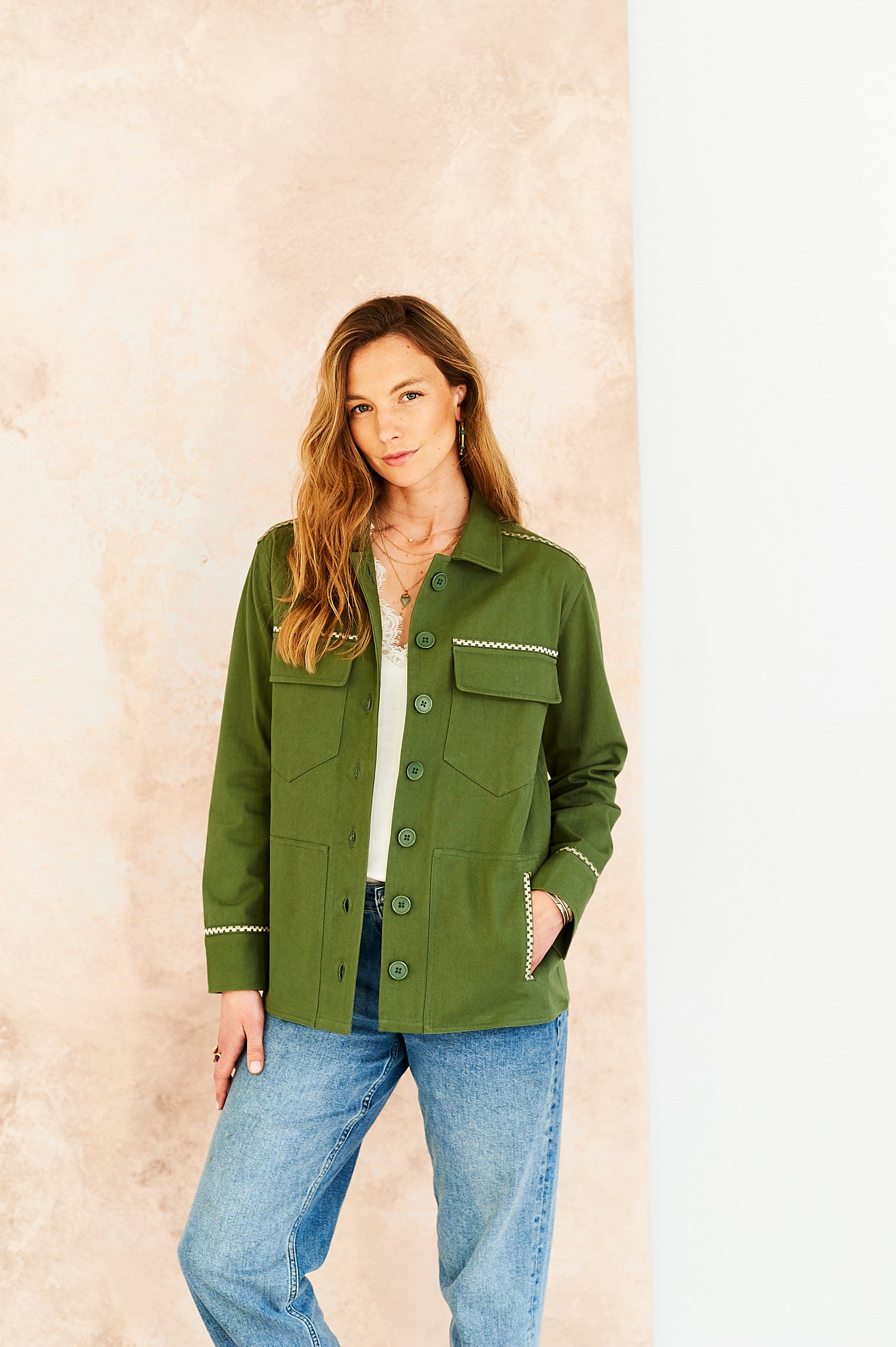 Claudia Embroidered Jacket