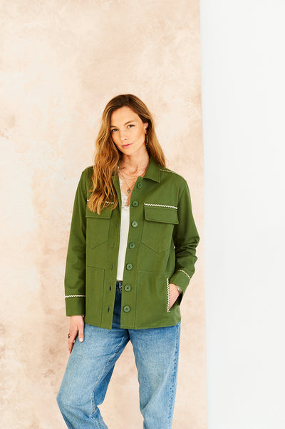 Claudia Embroidered Jacket
