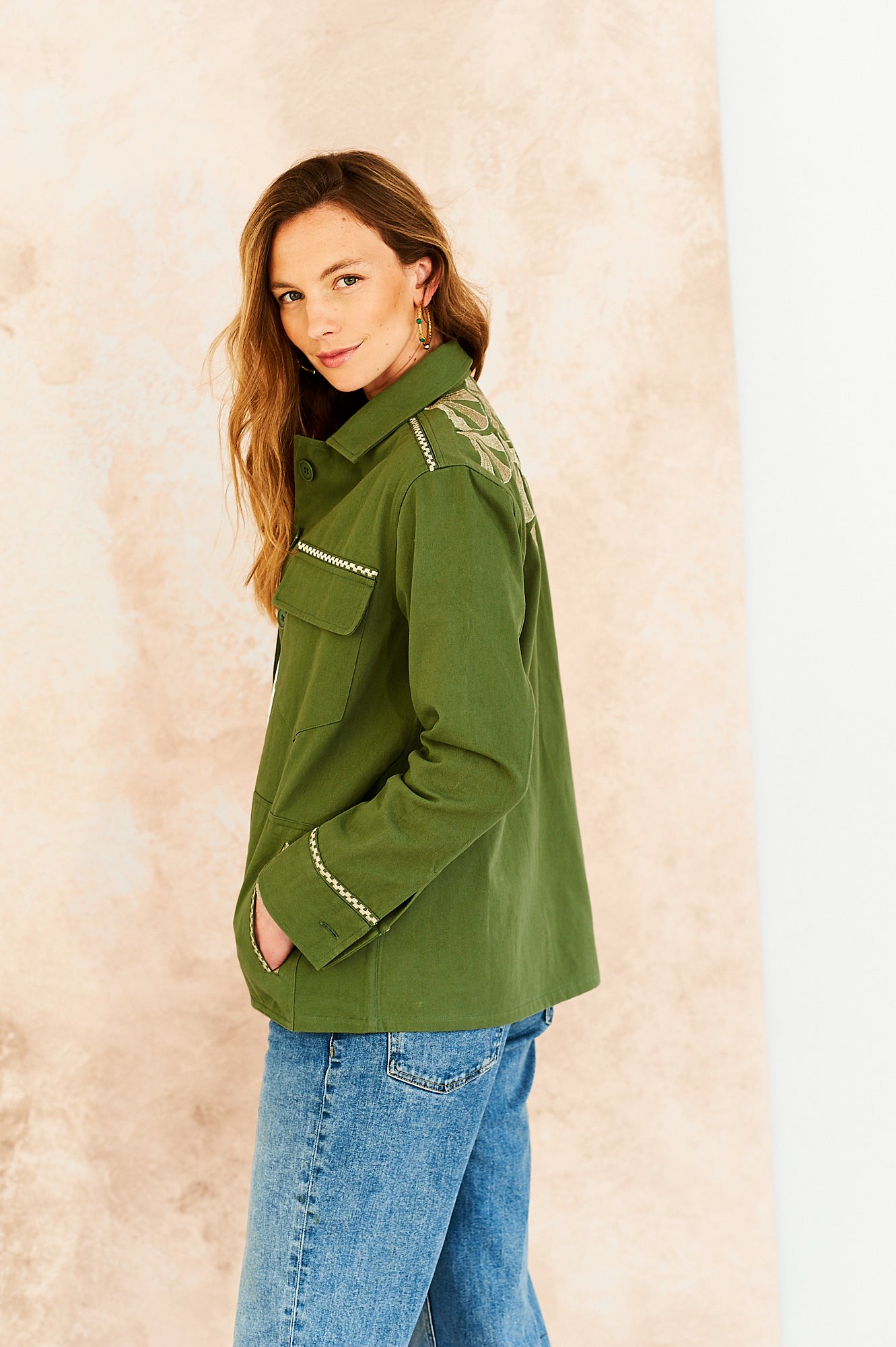 Claudia Embroidered Jacket