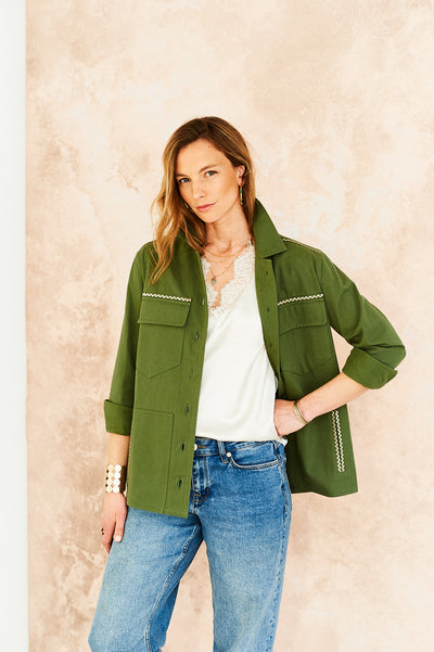 Claudia Embroidered Jacket