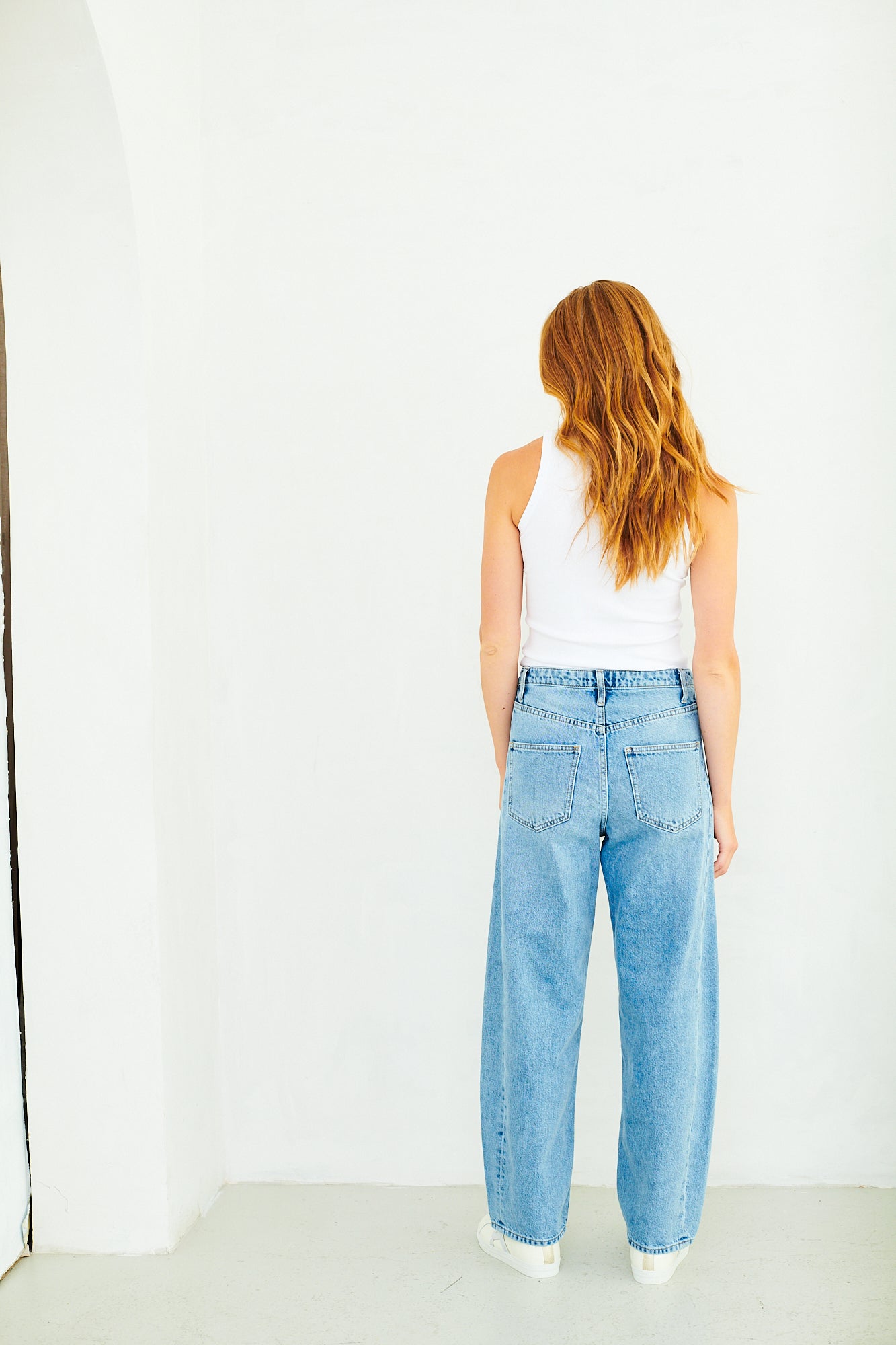 Belle barrel jean