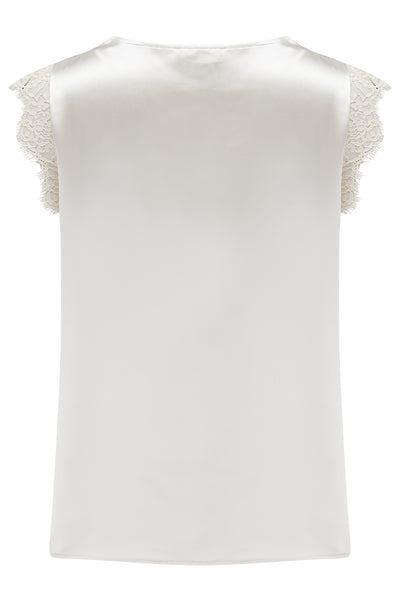 Kate lace trim top
