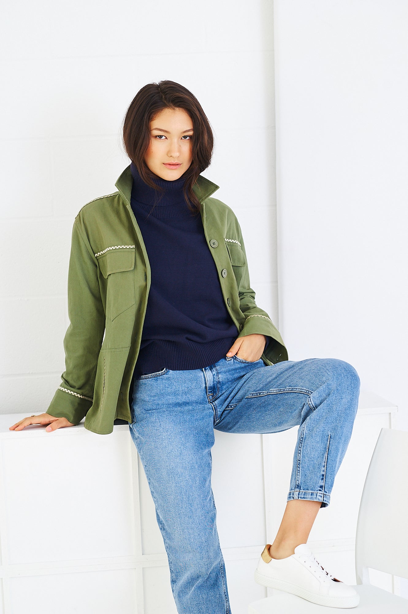 Claudia Embroidered Jacket