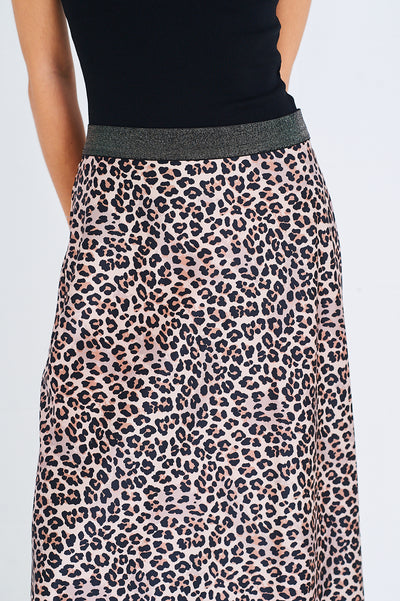 Tara skirt in leopard