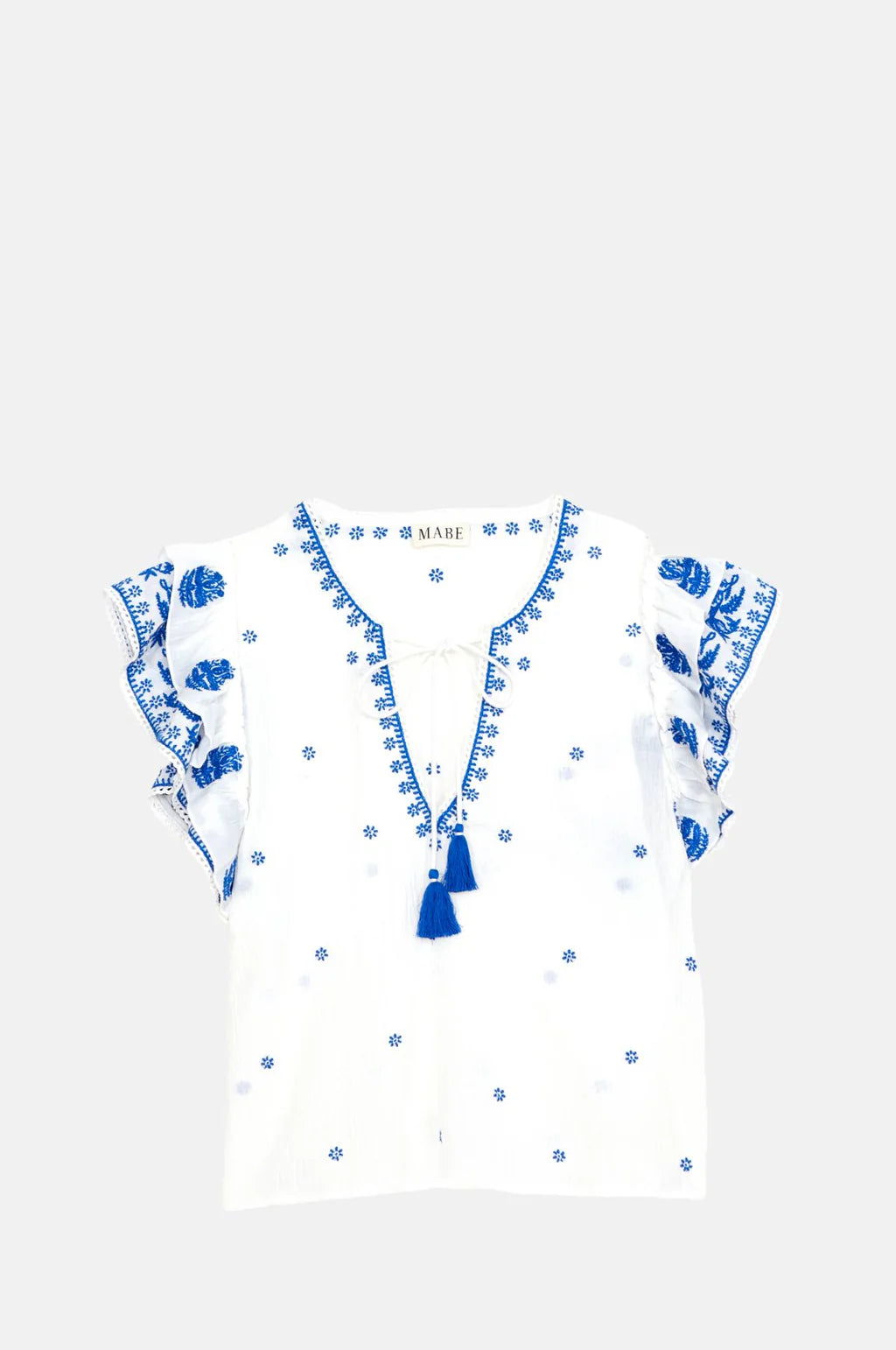 Mina embroided top