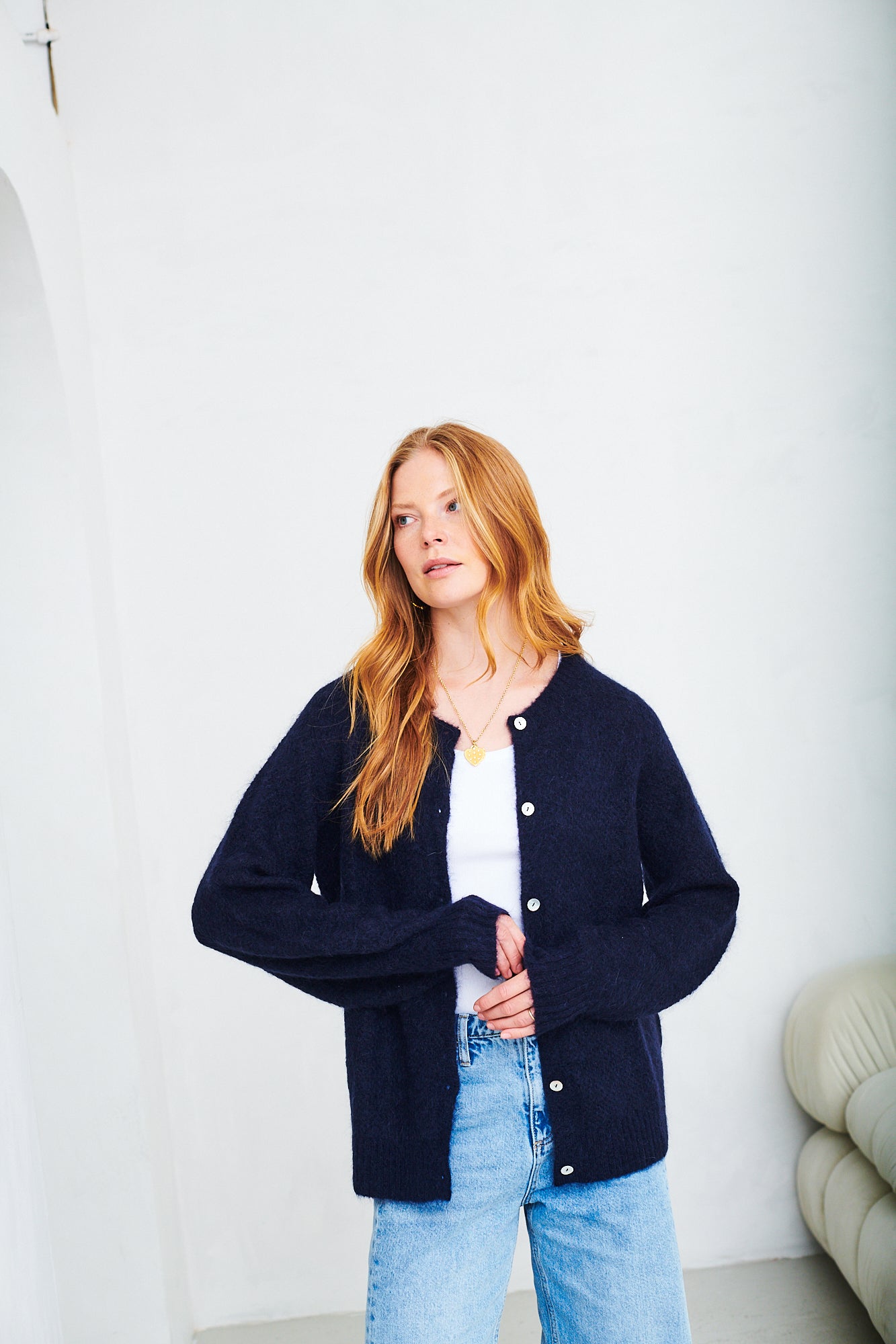 Annabelle cardigan in navy