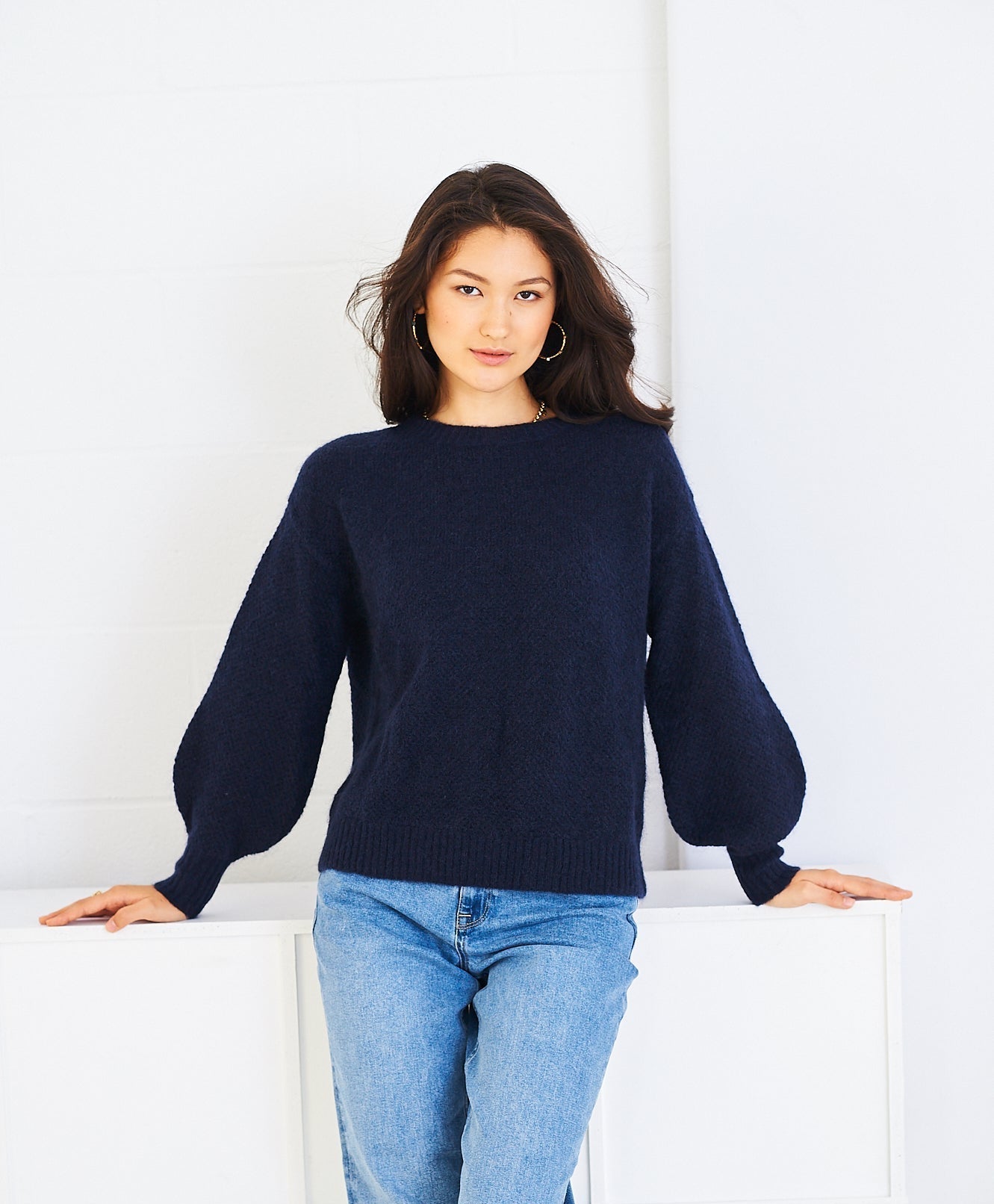 Orla jumper in navy