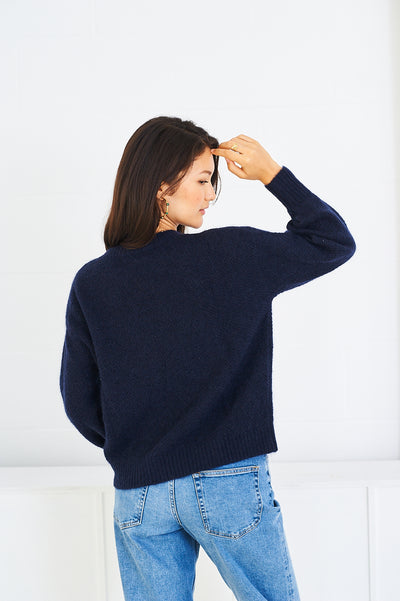 Orla jumper in navy