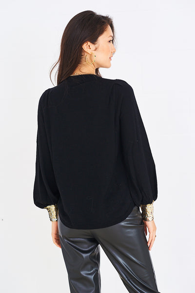 NOVA jumper in black