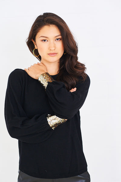 NOVA jumper in black