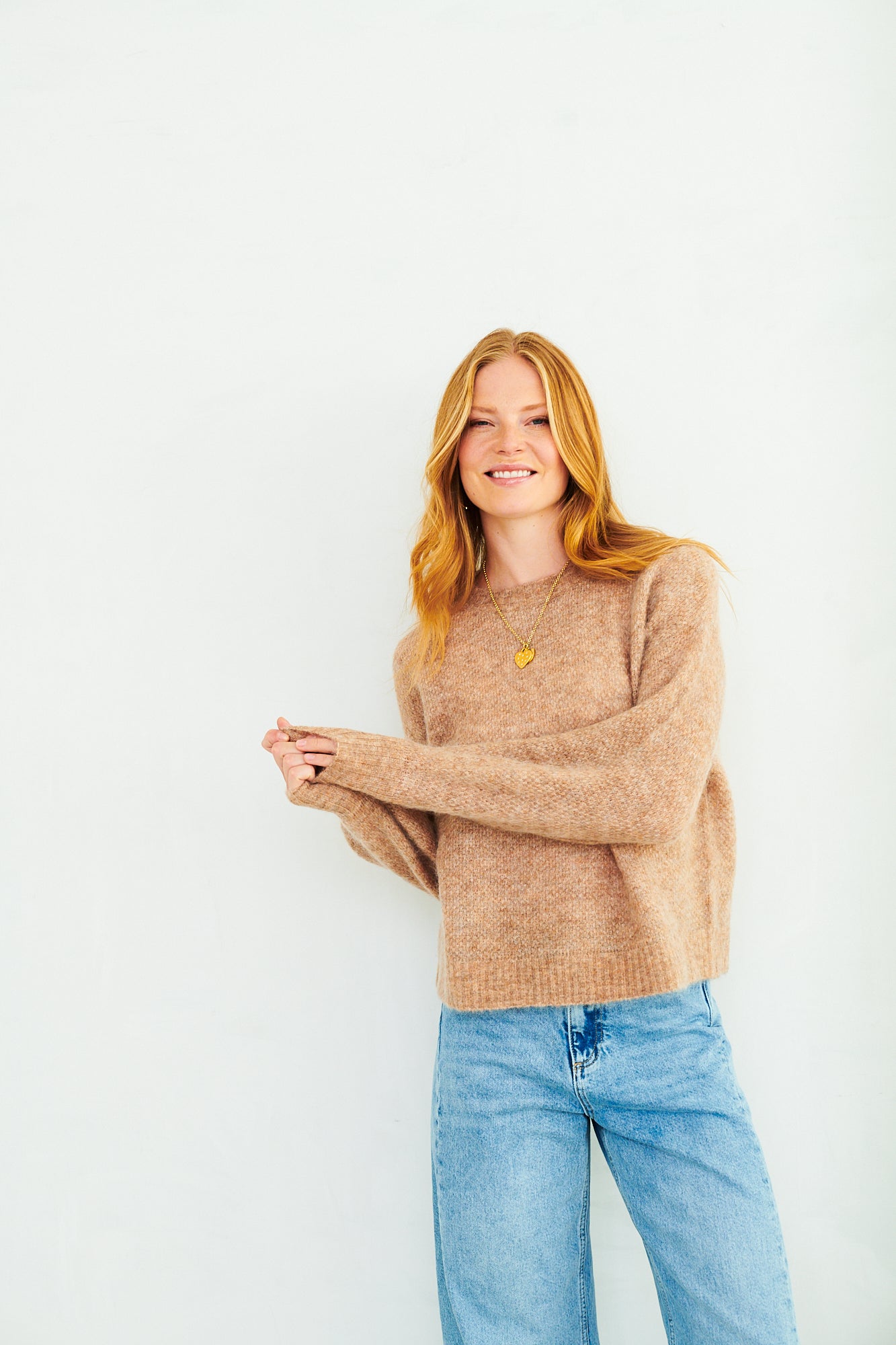 Orla jumper in camel