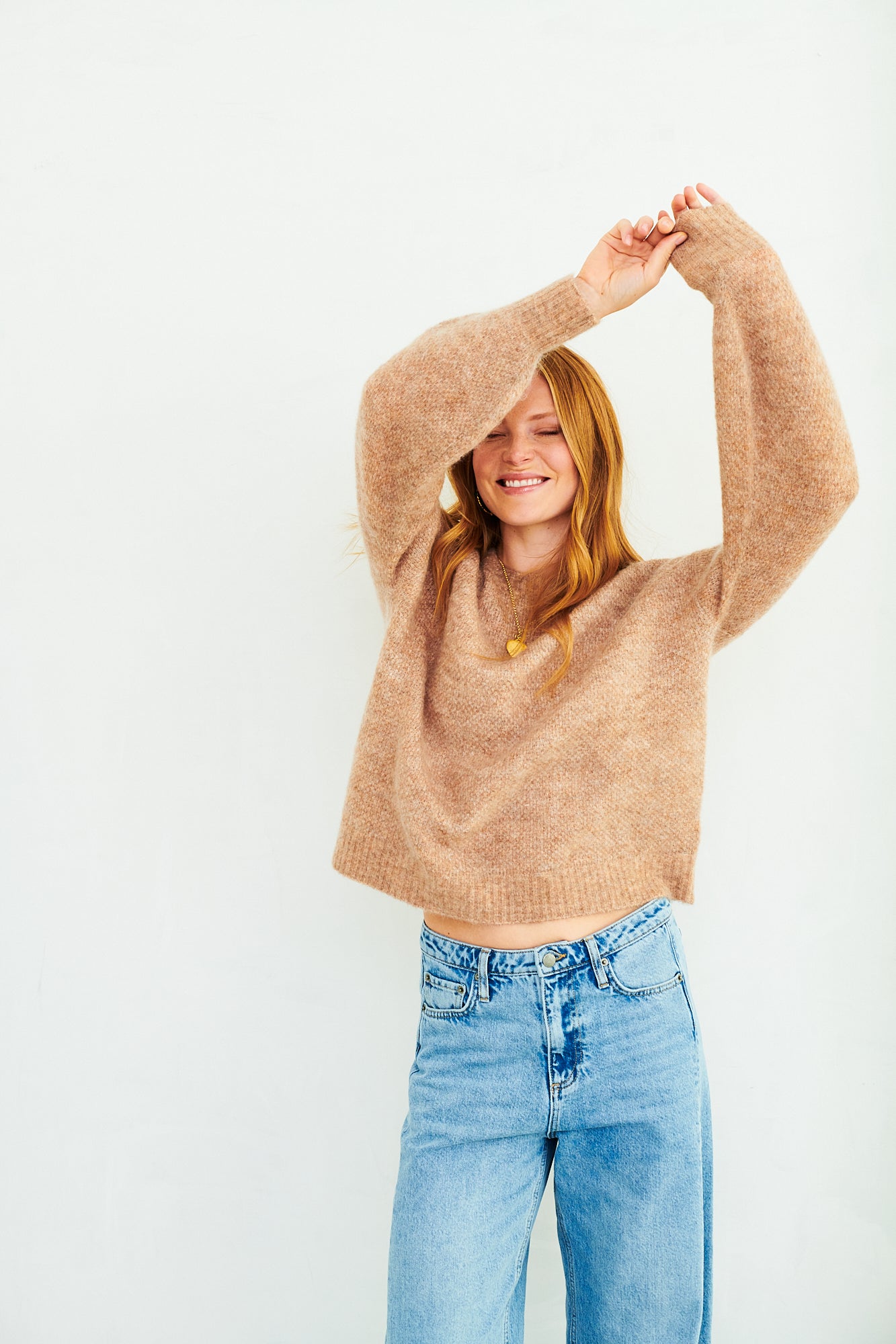 Orla jumper in camel